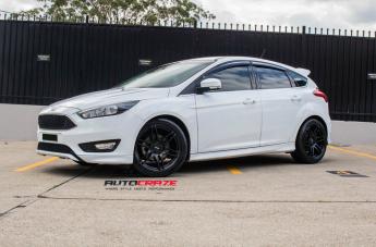 FORD FOCUS  5 STUD  CC02 MATTE BLACK